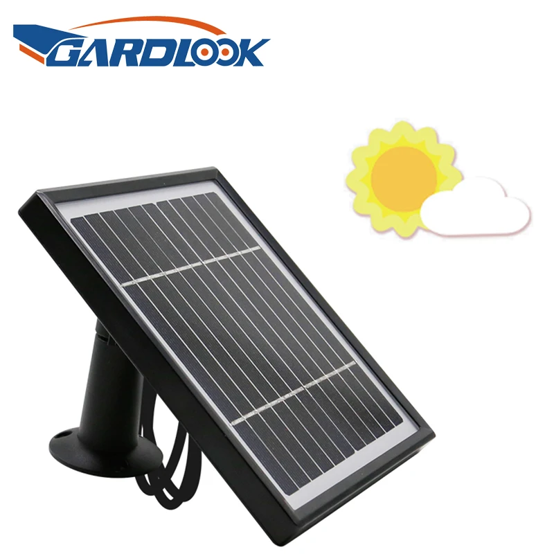 Solar Panels 5V 3.3W Micro USB For Solar Camera Charging