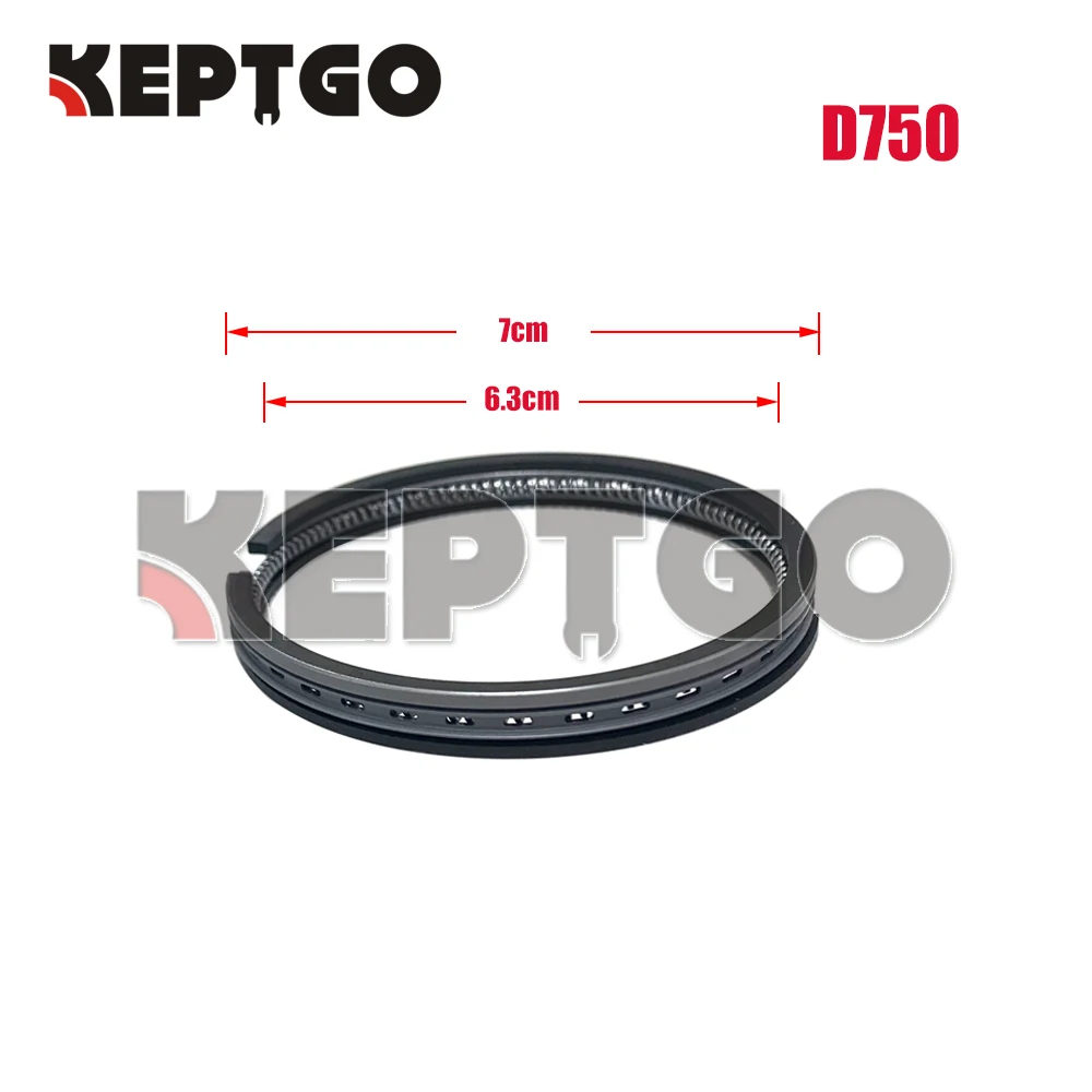 New D750 Piston Ring For Kubota