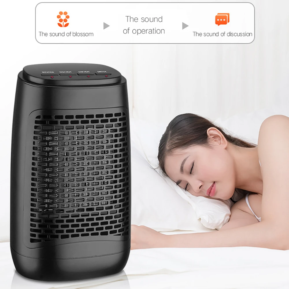 1200 واط مروحة ومدفأة قابل للتعديل ترموستات وحماية الحرارة الزائدة السيراميك الفضاء المنزل الشتاء سخان لغرفة النوم غرفة المعيشة مكتب