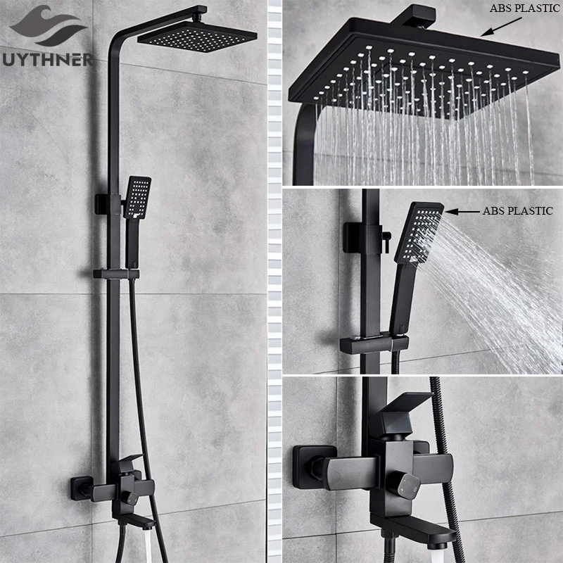 Mejora tu experiencia de bañar con el grifo de ducha de lluvia Uythner Luxury: una solución elegante y funcional para tu baño