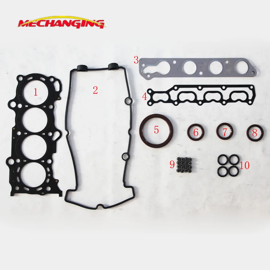 

K14B For SUZUKI WAGOU mariana SWIFT dipper 16V DOHC METAL Engine Rebuild Kits Engine Part Engine Gasket 11402-75850