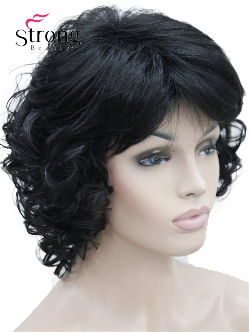Women's Short Curly Heat Resistant Synthetic Auburn Hair Wigs COLOUR CHOICES