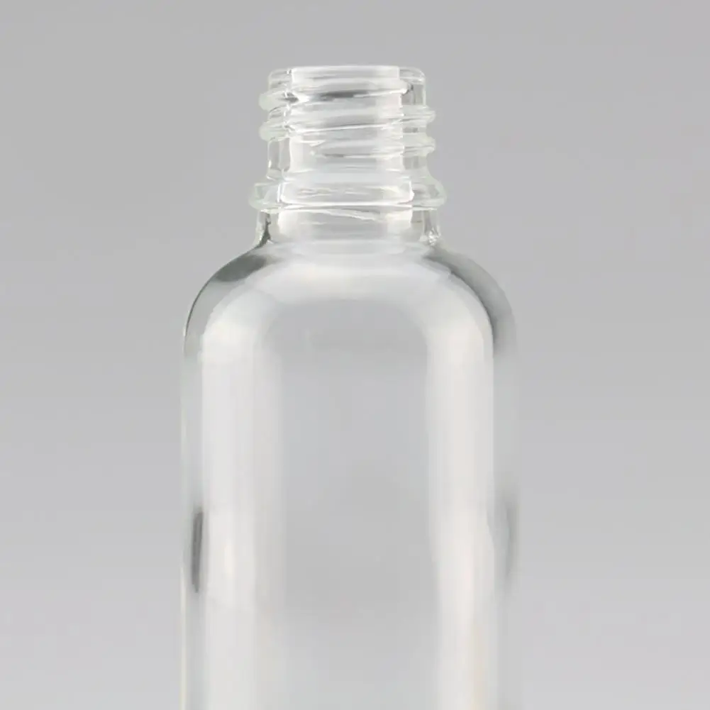 Mini 5ml-100ml Transparent Glass Reagent Liquid Empty Cosmetic Bottle