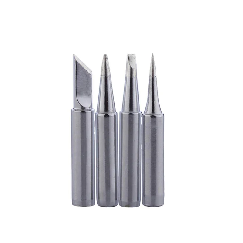 4pcs/lot Lead-free Soldering Tip Solder Tips 900M-T-K 900M-T-B 900M-T-2.4D 900M-T-I For 936 Soldering Station