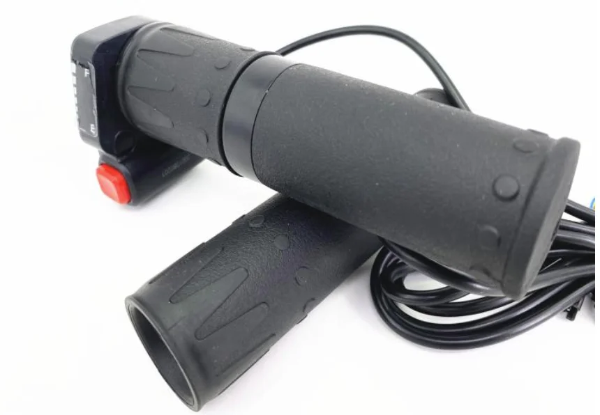 Wuxing electric bicycle handlebar twist scootor throttle,3 levels of power display battery indicator ebike part.