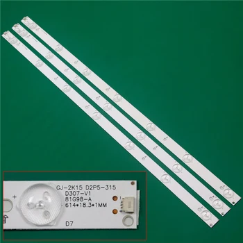 Tv Verlichting Voor Philips 32PFS5362/12 32PFS5501/12 32PFS6401/12 Led Bars Backlight Strip Lijn Heerser GJ-2K15 d2P5 D307-V1 V1.1