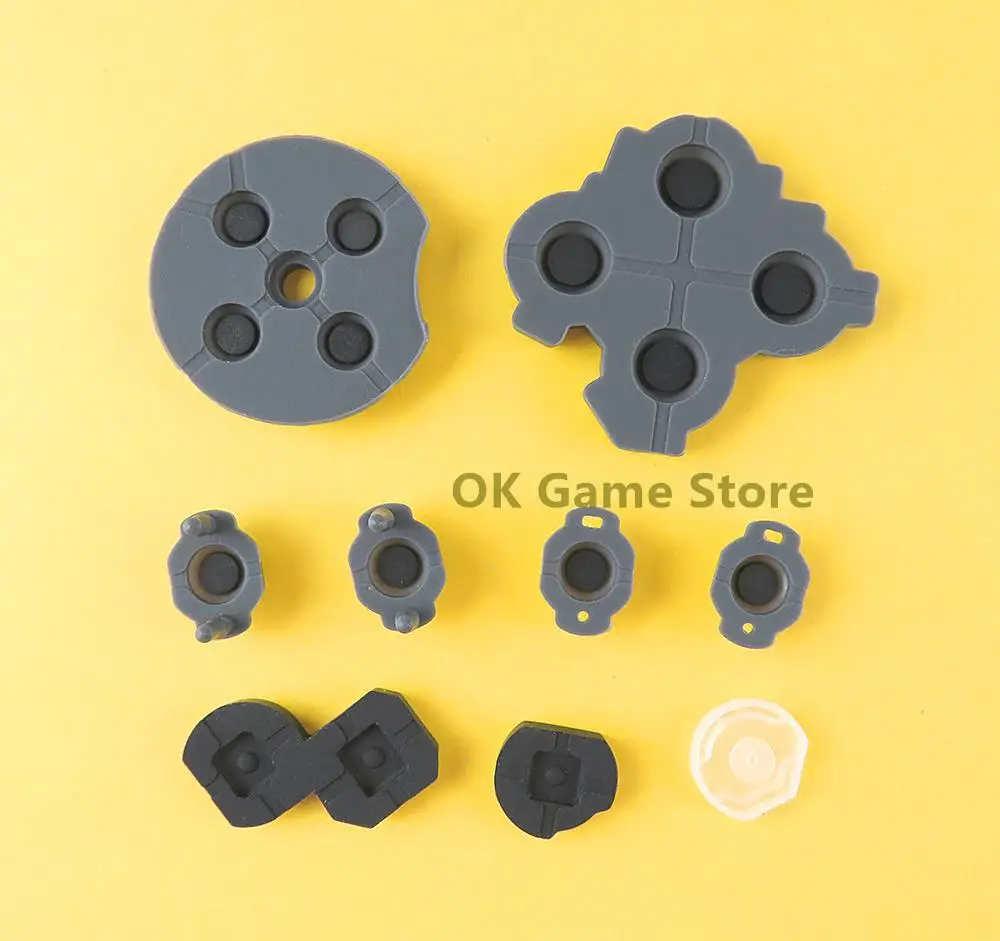 100sets/lot Conductive Rubber Pad For NS switch Pro controller Button Repair ABXY Cross button for Nintend Switch Pro Controller