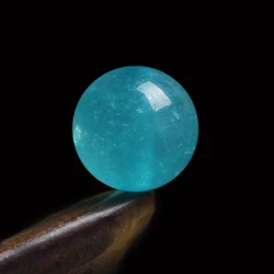 4A Natural Light Blue Chalcedony Single Bead DIY Beads Jewelry Making
