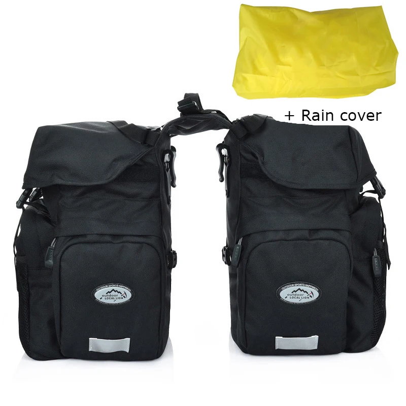 50L Fietstas Mountain Road Zadel Fietstassen Fiets Achterbank Tas Dubbelzijdig Rack Achterbank Fietstas Pack Fietsaccessoires