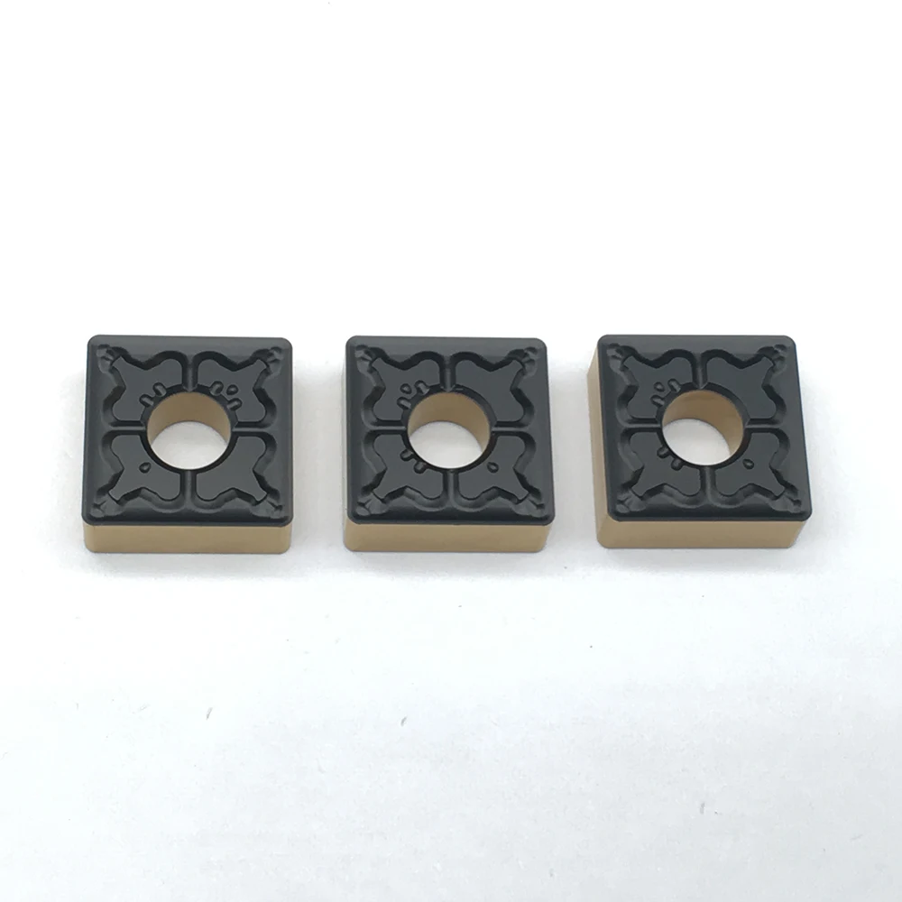 10PCS SNMG120408 TM FT4225 สองโทนสำหรับเครื่องกลึงโลหะเครื่องมือแทรกคาร์ไบด์สำหรับ CNC เครื่องมือเครื่องกลึงโลหะ CNC