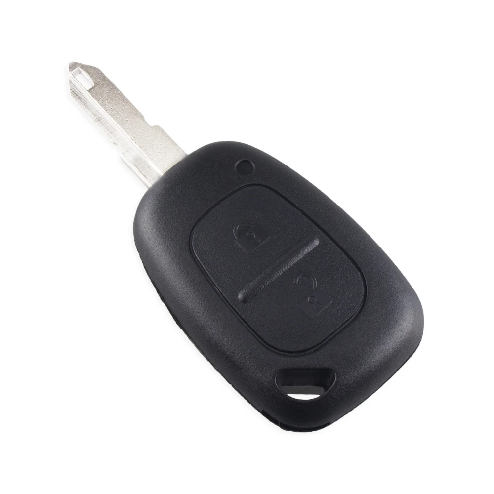 KEYYOU 2 pulsanti Remote Key Fob Shell Case Blank per Vivaro Movano Renault Traffic KANGOO per NISSAN