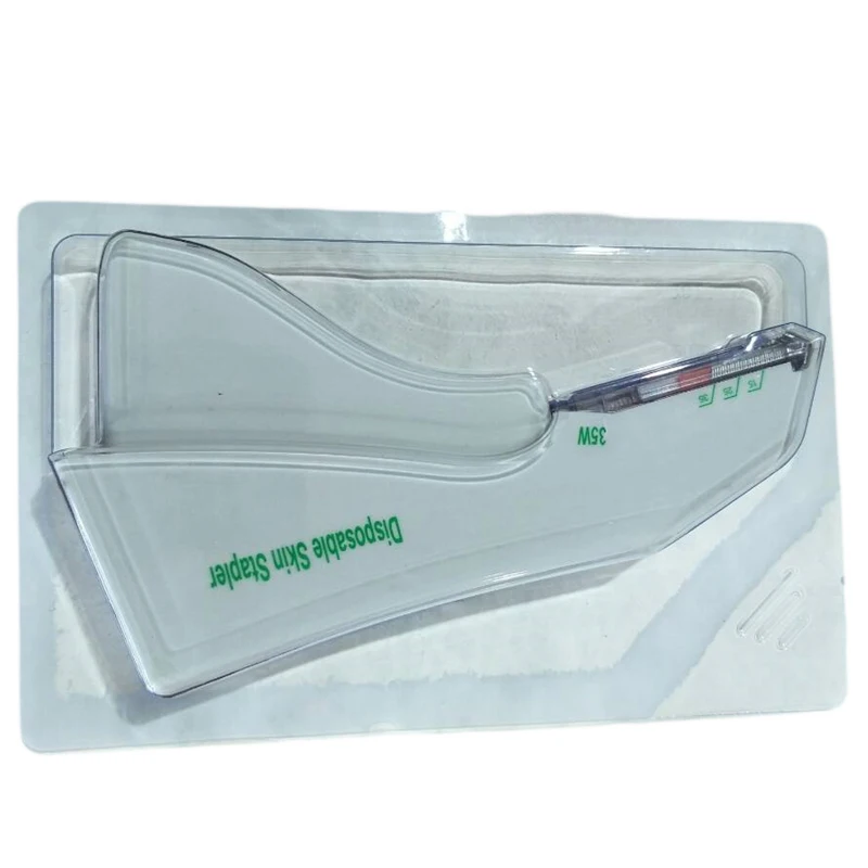 1Piece 35W Disposable Stainless Steel Skin Stapler Medical Surgery Skin Stitching Machine Wound Suture Machine