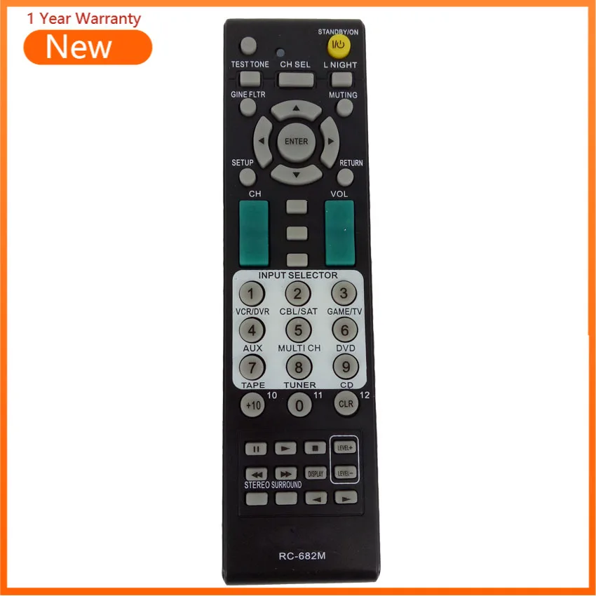 Original Remote Control RC-682M For Onkyo AV Receiver TX-SA605 TX-SR605 TX-SA8560 TX-SA605 Replaced RC-681M Fernbedienung