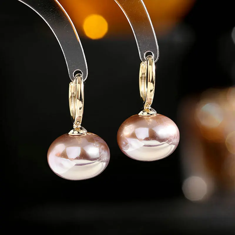 NEW Fashion Korean Sweet party jewelry synthetic pearl lady dangle earrings