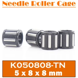 K050808 Bearing 5*8*8 mm ( 4 PCS ) Radial Needle Roller Cage Assemblies K050808 K50808 Bearings K5x8x8TN