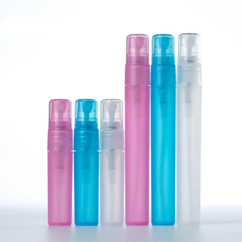 Mini 10ml/5ml Travel Spray Bottle PP Plastic Perfume Atomizer Small Empty Makeup Pump Containers LX9233