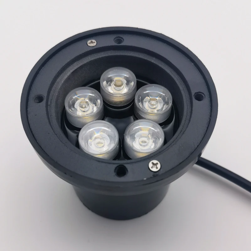 Imagem -06 - Luz de Led Embutida para Convés 3w 5w 6w Ip68 Área Externa Iluminação para Jardim Subterrâneo com Visão Lateral Embutida 12v