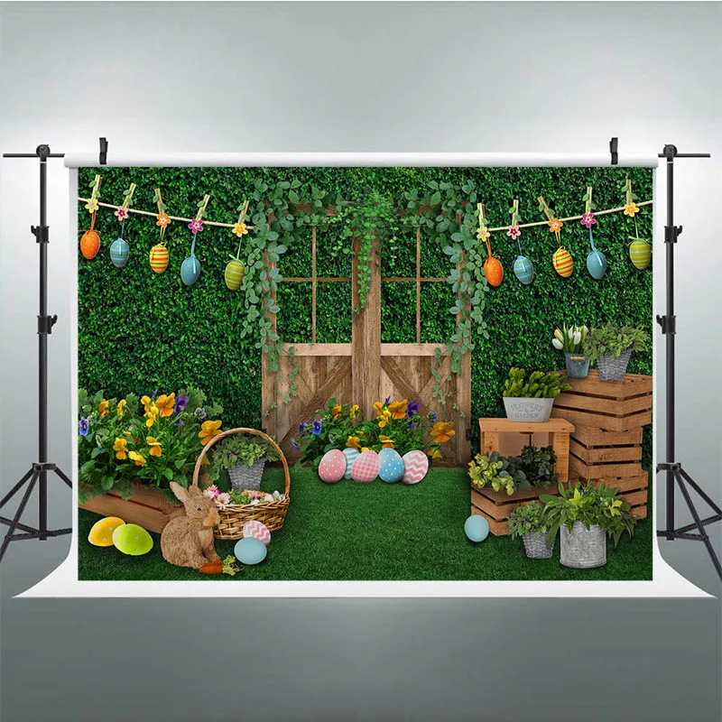 写真の背景,緑の草,ウサギ,ウサギ,卵,写真の装飾,ポートレート写真アクセサリー