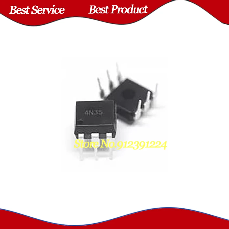 50 Pcs 4N35 DIP6 New and Original In Stock