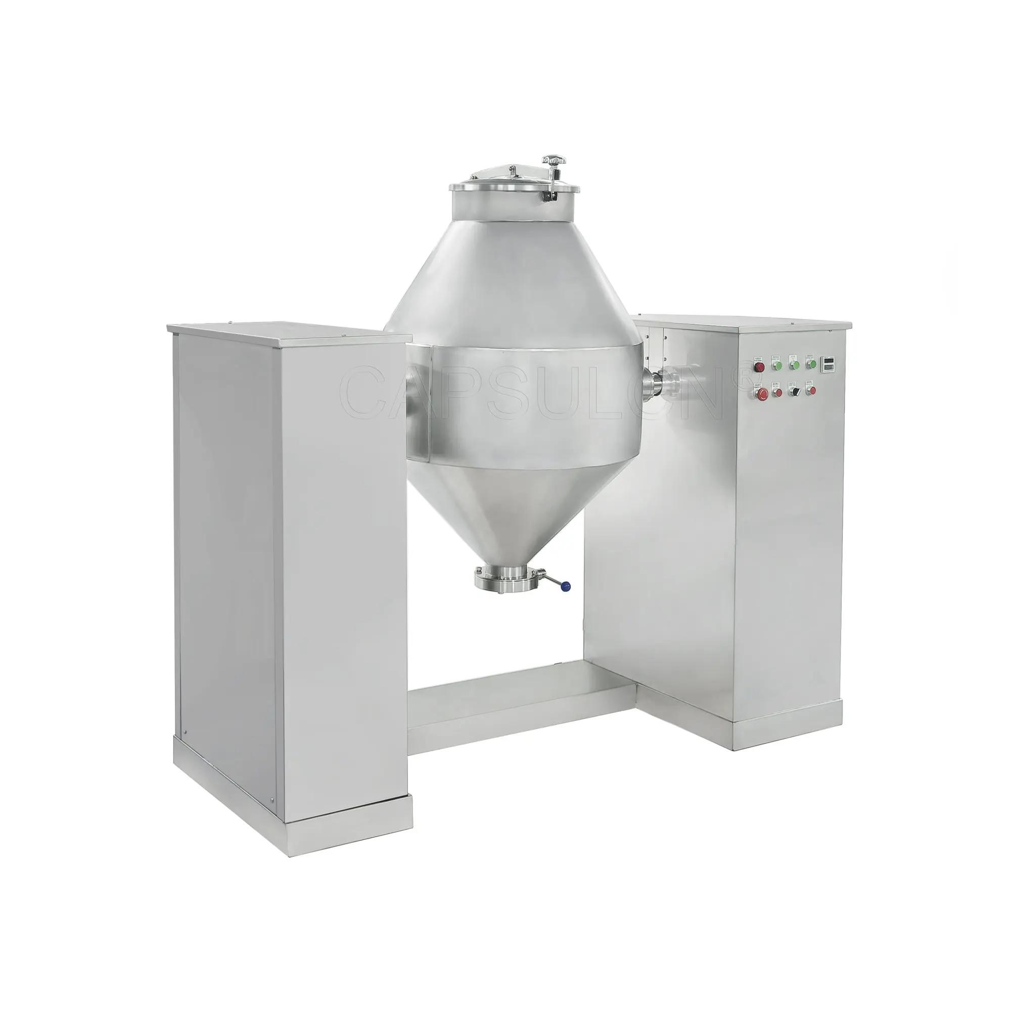 W100-1000 Double Cone Vacuum Dryer W Series High-efficiency Pharmaceutical Mixer