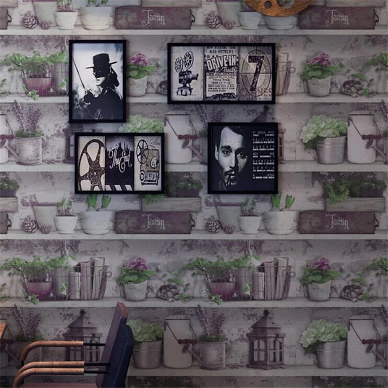 wellyu  Korean style fresh wallpaper bedroom cafe restaurant hotel Nordic style clothing store restaurant decoration wallpaper