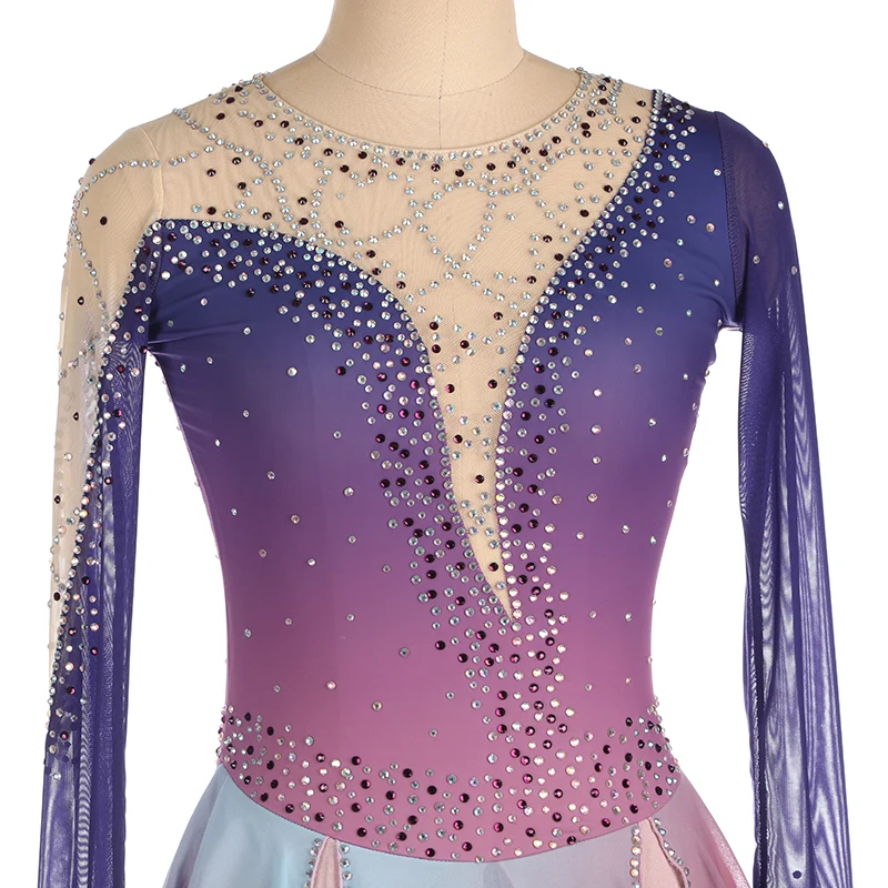 Figure Skating Competition Training Nasinaya Women\'s and Children\'s Performing Artistic Gymnastics Elegant Dress