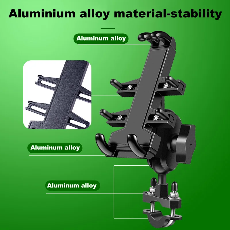 Держатель для телефона на руль велосипеда, универсальный, 4,7-7,2 дюймов