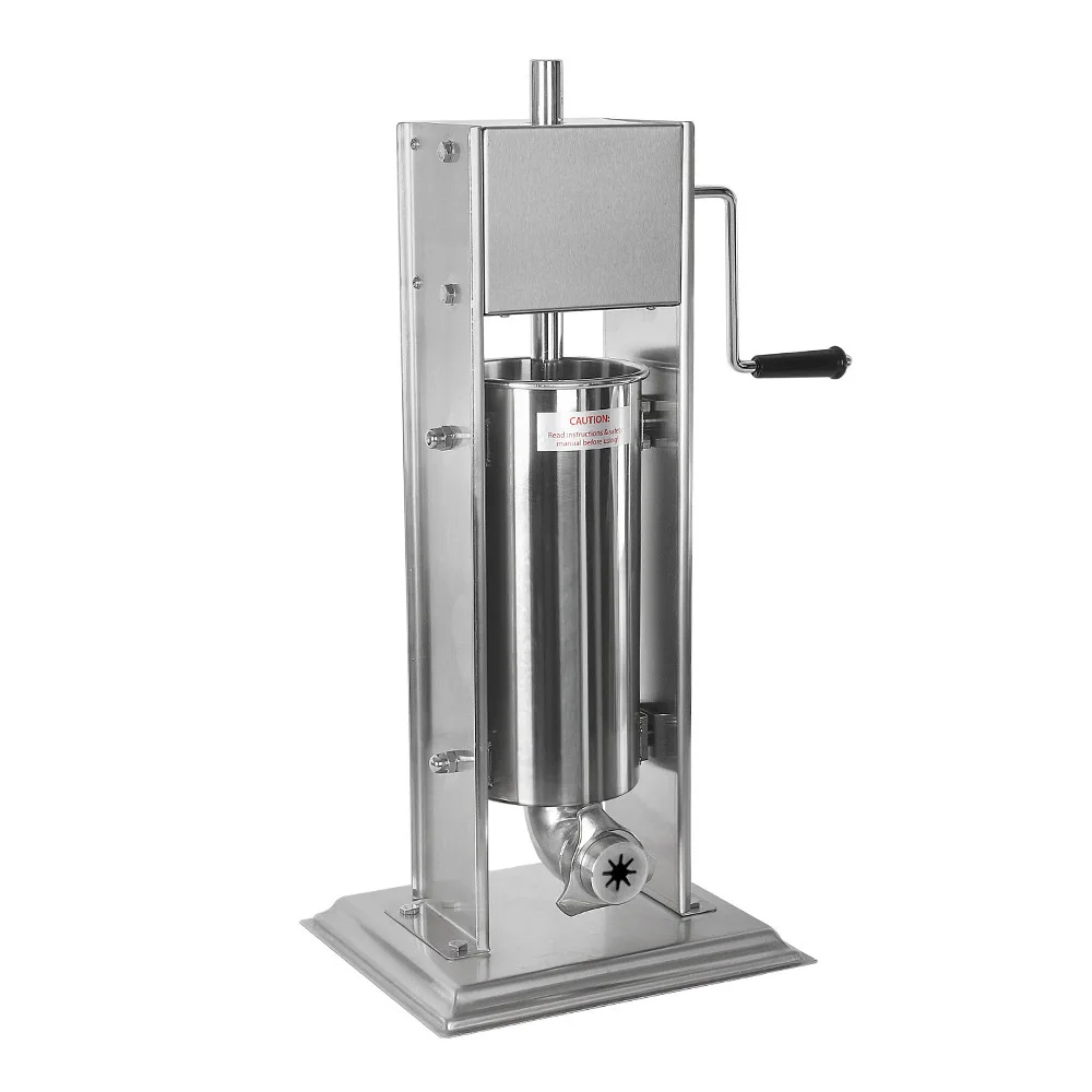 15L Sausage Filling Machine Manual Spain Churros Making Machine Household Sausage Stuffer Spanish Fritters Machine