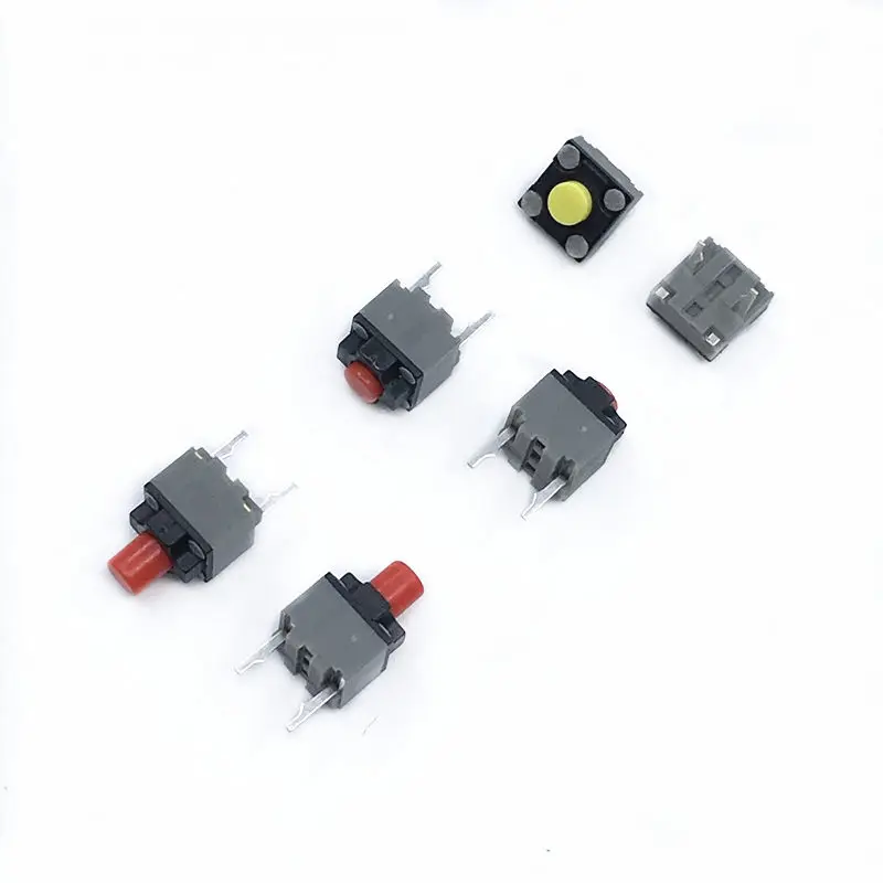 10Pcs Kailh Mute button 6*6*7.3mm quare silent micro switch  button 6X6X7.3mm