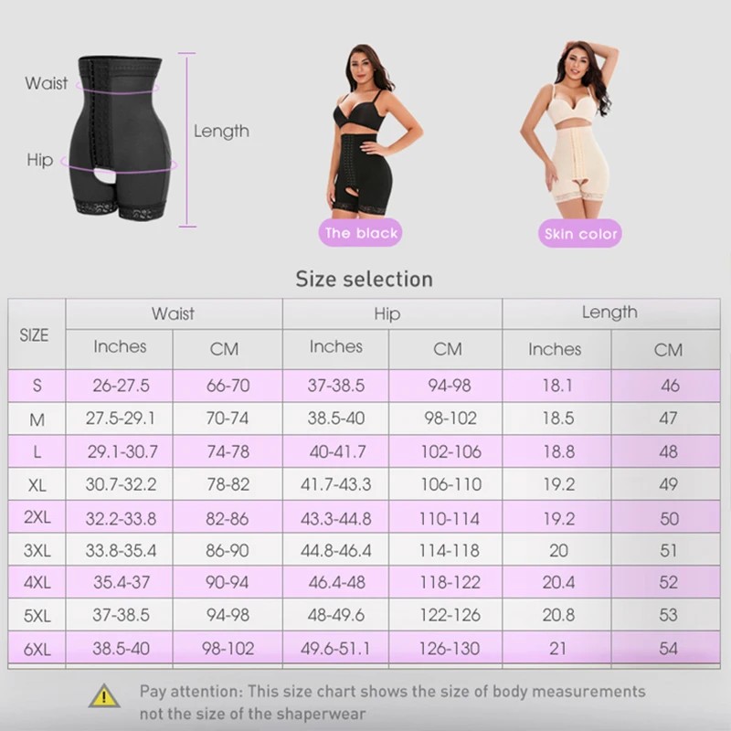 Frauen Abnehmen Body Shaper Hohe Taille Höschen Bauch-steuer Shapewear Taille Trainer Butt Heber Öffnen Gabelung Haken Shaping Slip