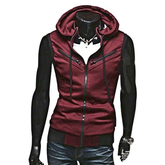 Mens Sleeveless Zip Hoodies Mens Workout Sleeveless Hoodie Tank Top Hoodies Men Hoodies Sweatshirts Aliexpress