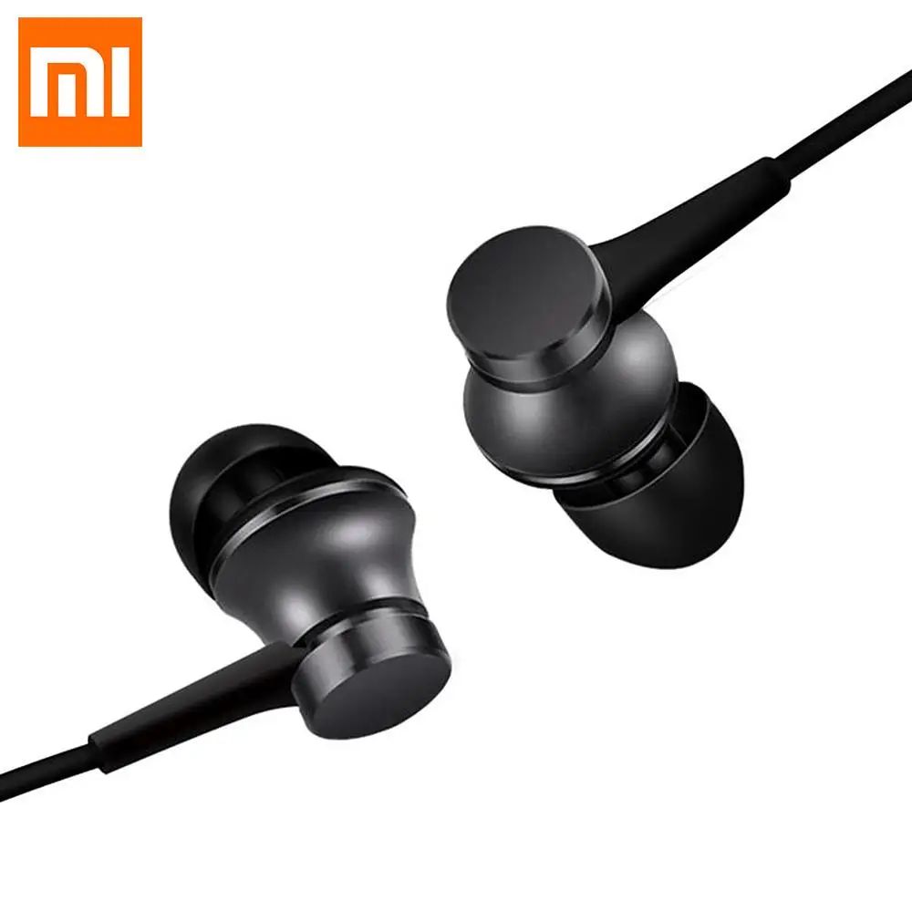 Xiaomi Earphone 3.5mm In-Ear Metal Wired Call Earphones Gaming Computer Headset With Mic Headphones for Xiaomi Samsung Phones