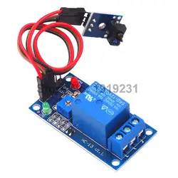 1PCS 1 Channel Tracing Relay Sensor Module 12V with Tracking Board