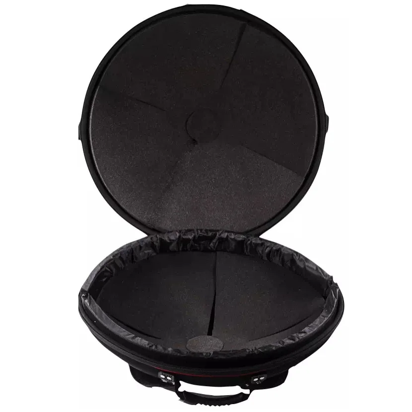 22inch HandPan Case Red-brown Bag HANDPAN Accessories 56cm HandPan Drum Bag Travel HANDPAN Bag Hardcase For HandPan Steel Drum