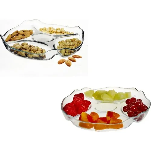 Pasabahce 2gang Glass Breakfast 25 cm