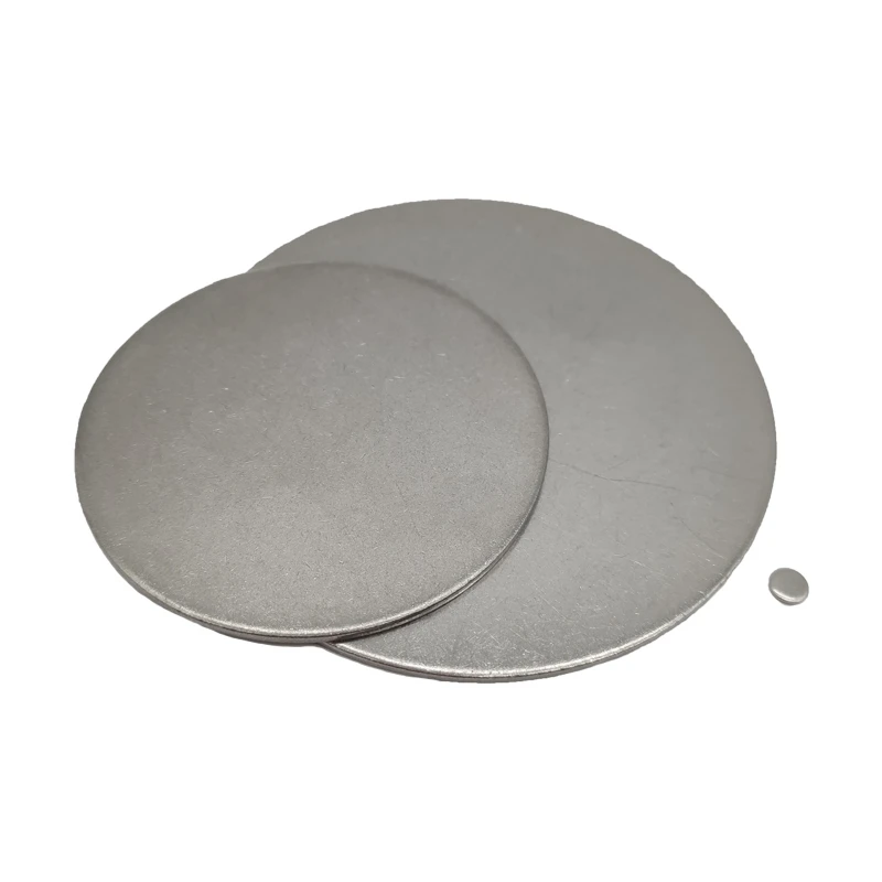 

dia 8mm 10mm stainless steel circular plate 304 disc circular flat-plate round corrosion resistant disk sheet laser cutting