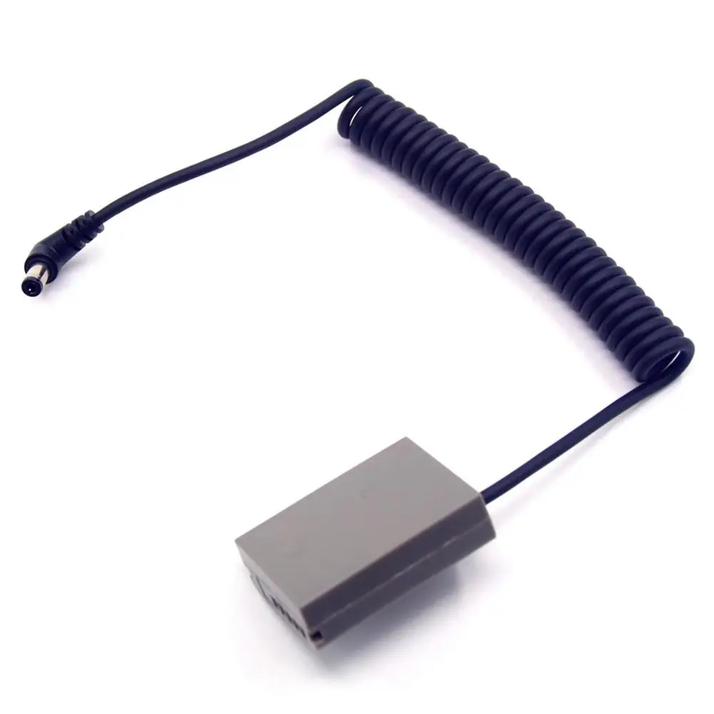 Male Head Spring Cable to PS-BLN1 Dummy Battery BLN-1 DC Coupler For Olympus Digital Camera OM-D E-M5 II 2 E-M1 PEN E-P5