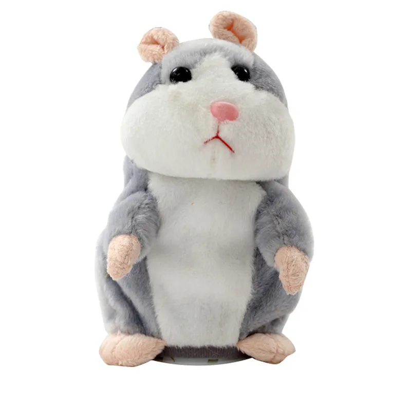 

Electronic Talking Hamster Plush Toys Best Early Educational Toy Christmas Gift Speaking Sound Stuffed Electric Pets