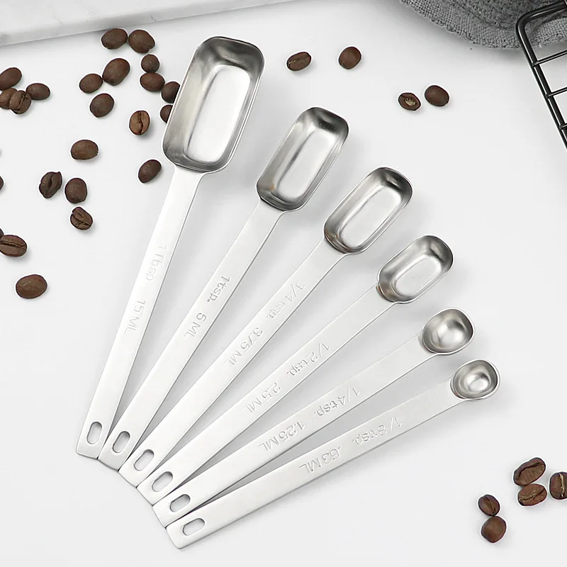 Kitchen Scale Measuring Spoon Coffee Protein Milk Powder Scoops Gram Spoon Weight Food Scale Long Handle Stainless Steel Metal