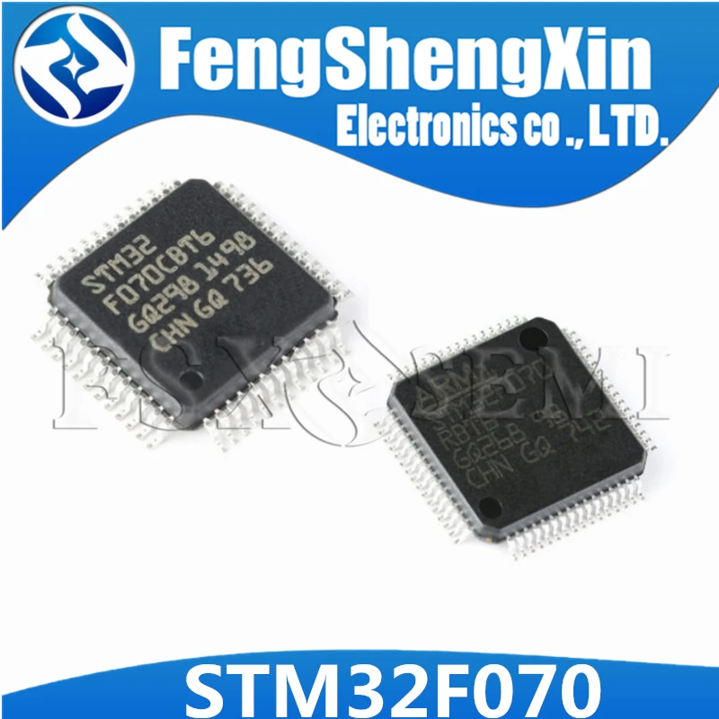 1pcs 100% New STM32F070F6P6 STM32F070CBT6 STM32F070RBT6 TSSOP20 LQFP48 LQFP64  32-bit MCU