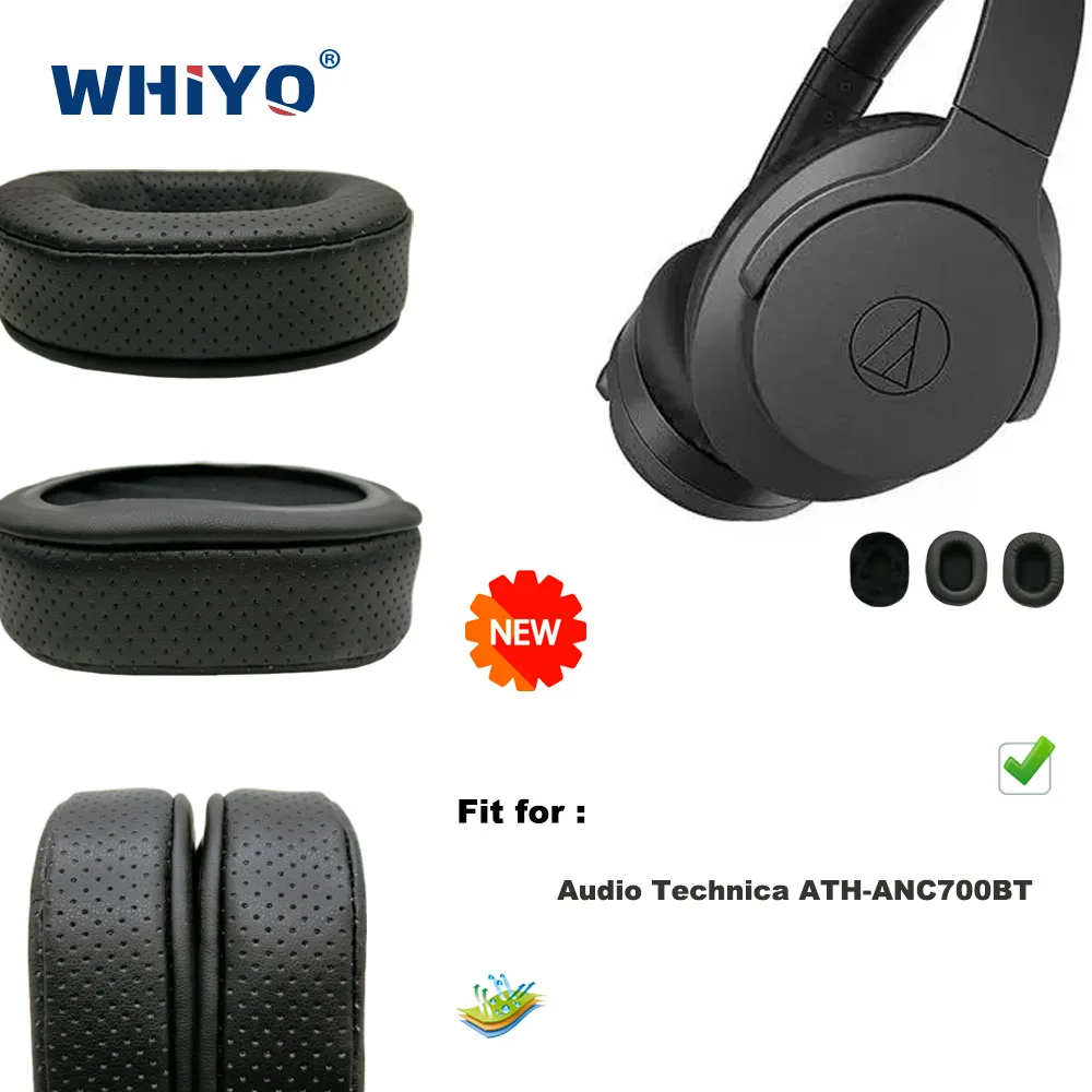 

New Upgrade Replacement Ear Pads for Audio Technica ATH-ANC700BT Headset Leather Cushion Velvet Earmuff Earphone Sleeve Cover