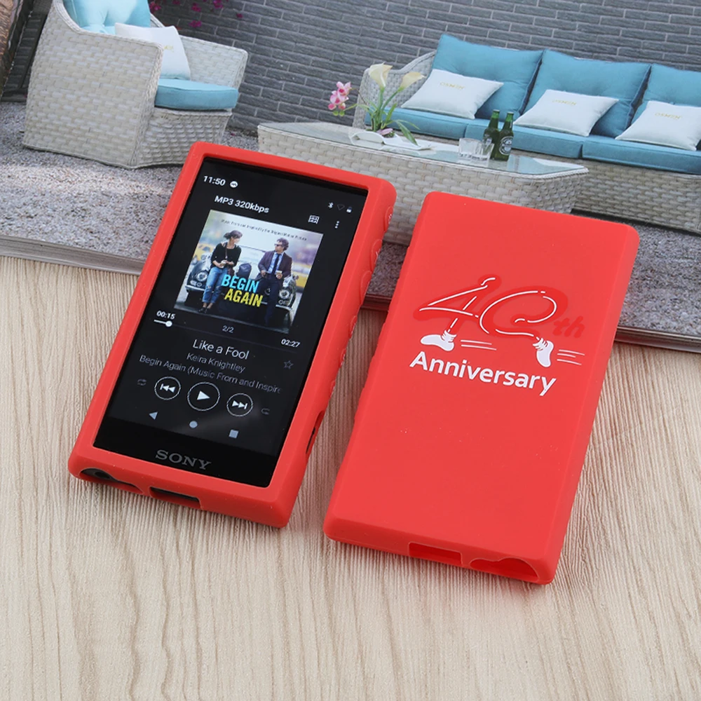 for Sony Walkman A105 A106 NW-A100TPS NW-A105HN NW-A106HN Soft Silicone Protective Skin Case