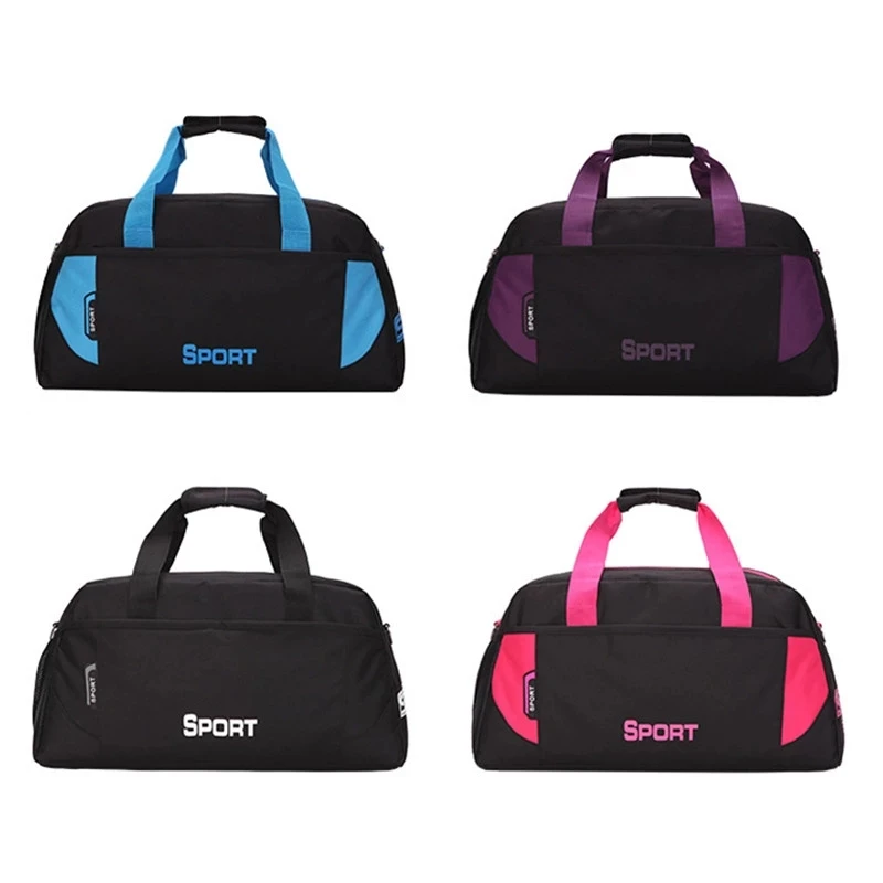 Saco de esporte multifunções durável para homens e mulheres, Sacos de ginástica de treinamento Sacola de ombro Male Fitness Hand Bags, Esportes ao