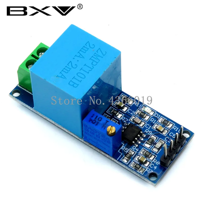 Módulo transformador de voltaje monofásico activo, Sensor de voltaje de salida de CA para Arduino Mega ZMPT101B 2mA