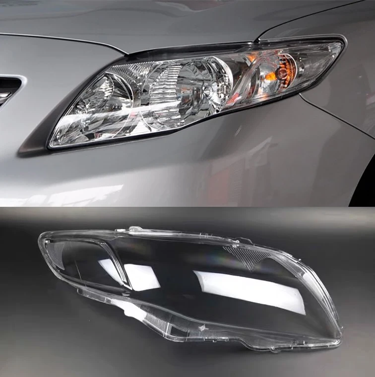 

Transparent Headlight Glass Shell Lamp Shade Headlamp Lens Cover Side For Toyota Corolla 2007-2009 2010-2013 2014-2016 2017-2018