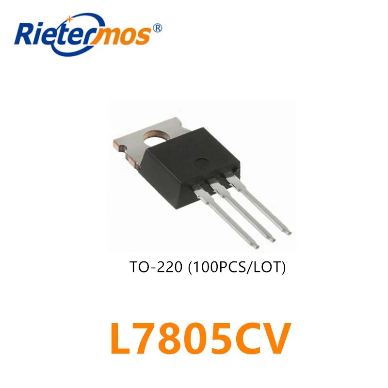 100PCS L7805CV L7805 LM7805  TO220 1.5A ORIGINAL