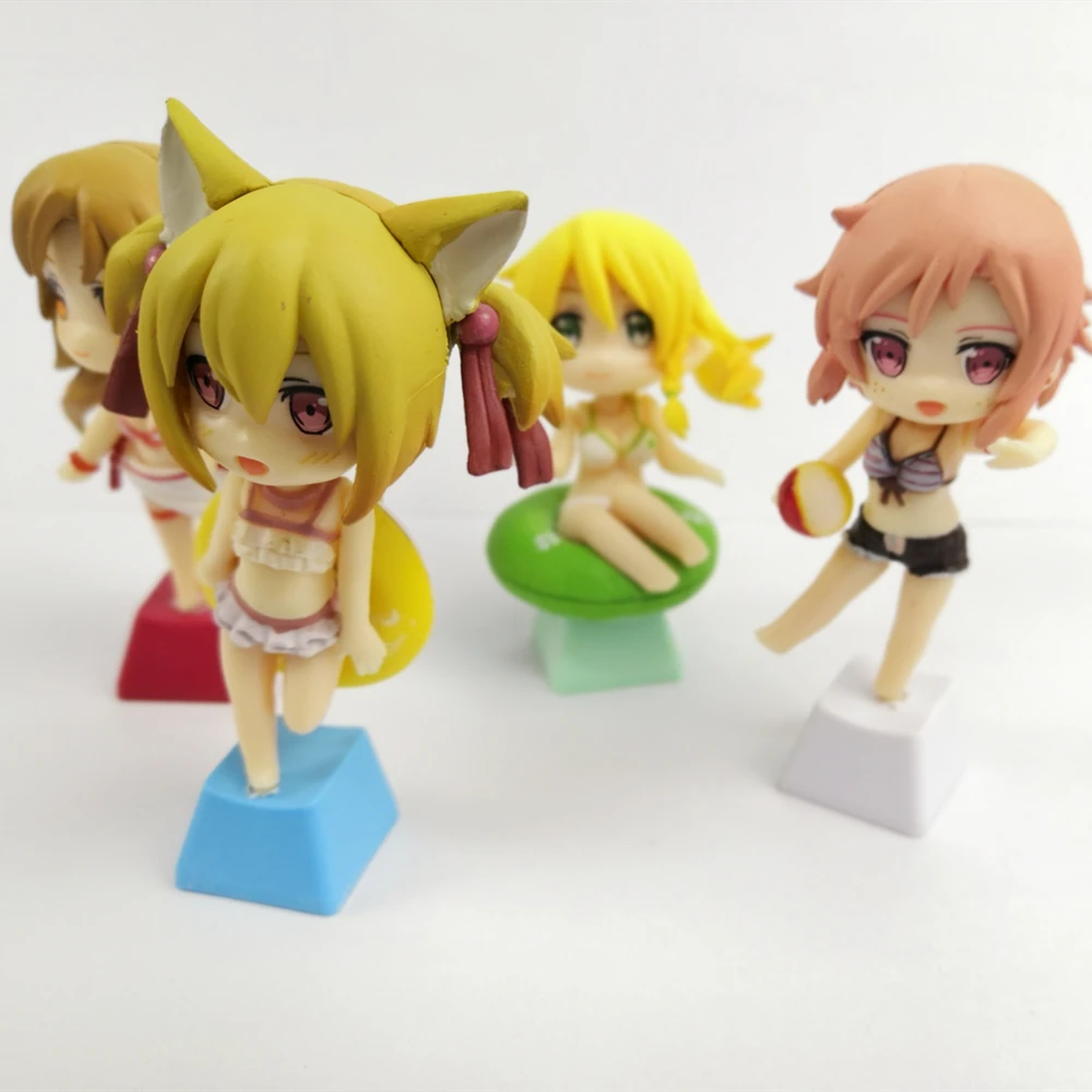 لتقوم بها بنفسك Keycap 1 قطعة السيف الفن على الانترنت PBT ساو مفتاح غطاء لوحات المفاتيح الميكانيكية قبعات للوحة المفاتيح الميكانيكية الكرز MX محور R4 الارتفاع #6