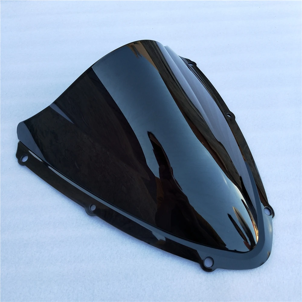 For Suzuki GSXR600 GSXR750 GSXR 600 750 K8 2008-2009 Motorcycle Bubble Windscreen High Quality Windshield Black Wind Deflectore