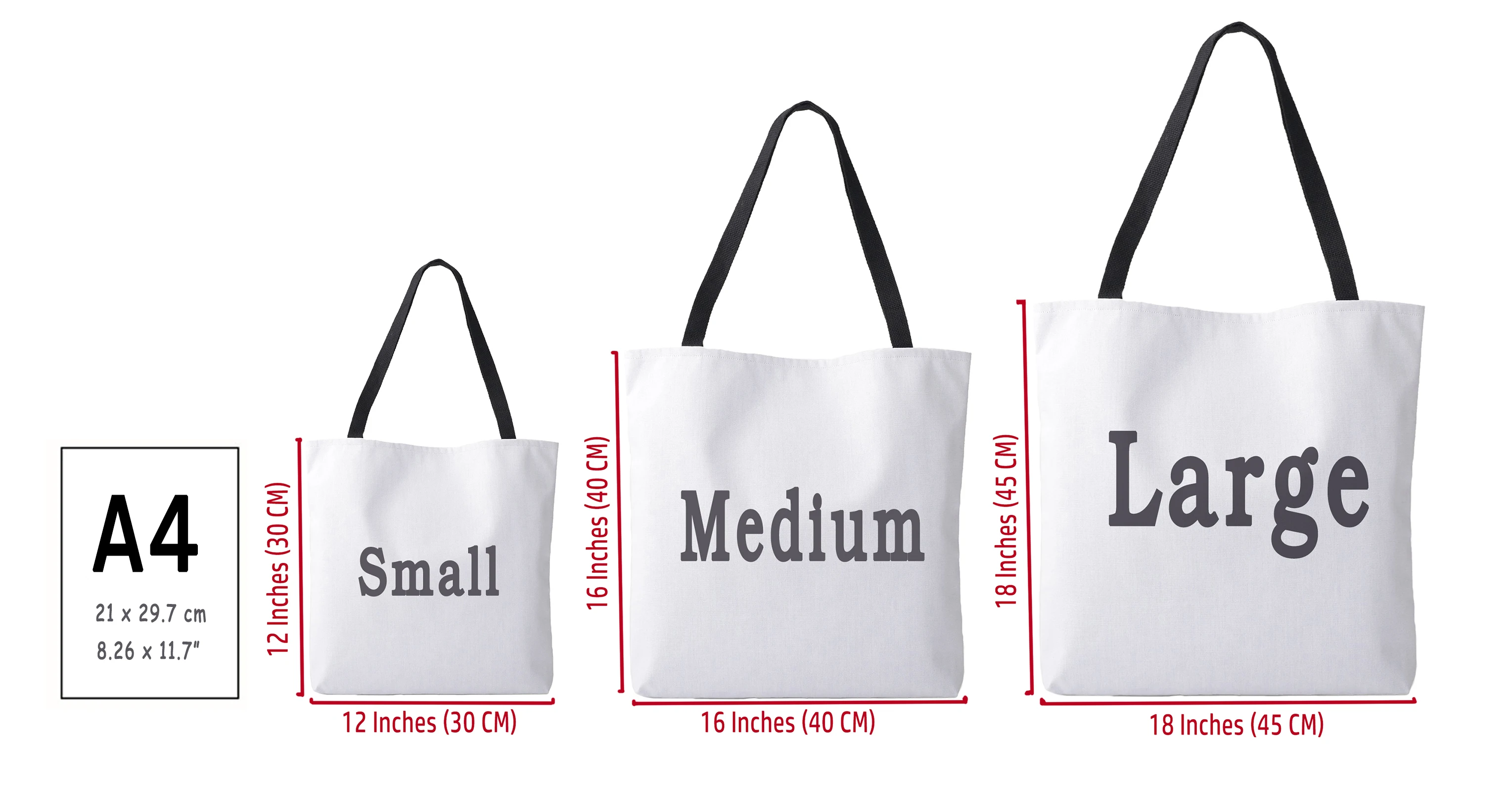 LVYZIHO Personalized All-Over-Print Tote Bag Handbags For Big Kids, Teens, And Adults Shopping Bags