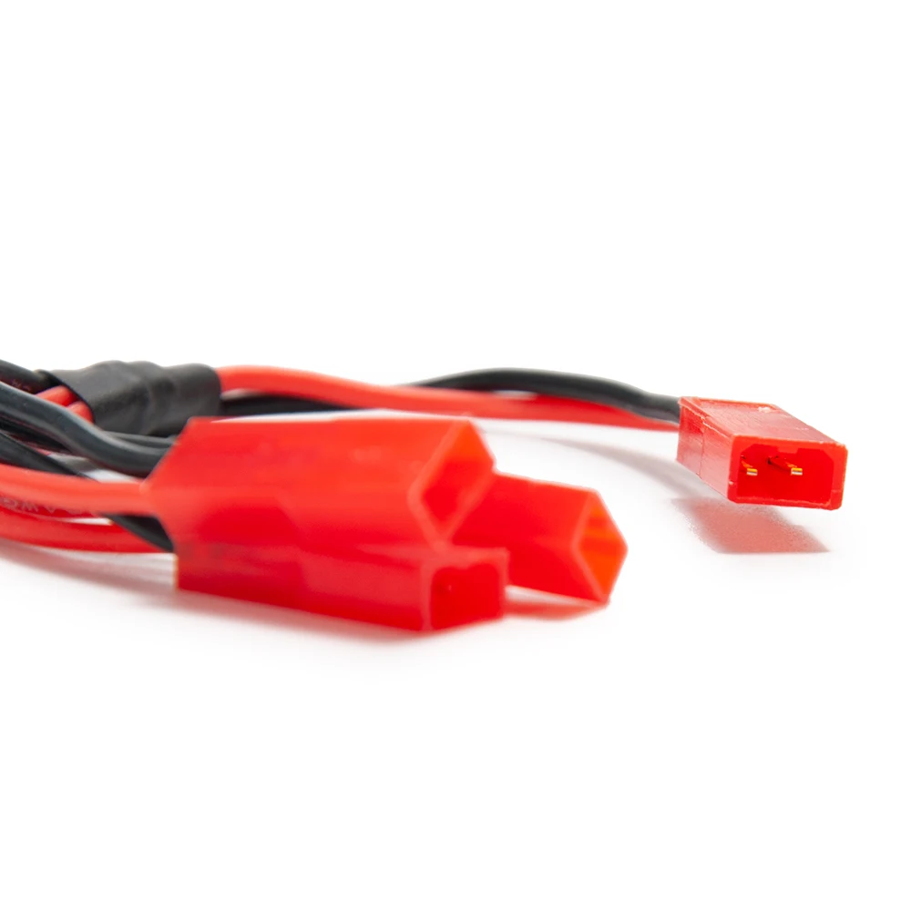 YEAHRUN kabel Esc zasilacz zewnętrzne okablowanie Jst dla TRX4 TRX-4 1/10 gąsienica RC części zamienne do samochodów